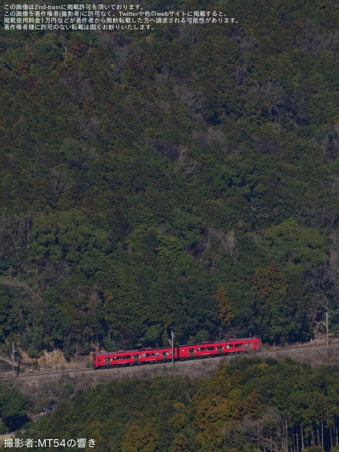 【JR九】キハ200-3+キハ200-1003を使用した団体臨時列車が運転