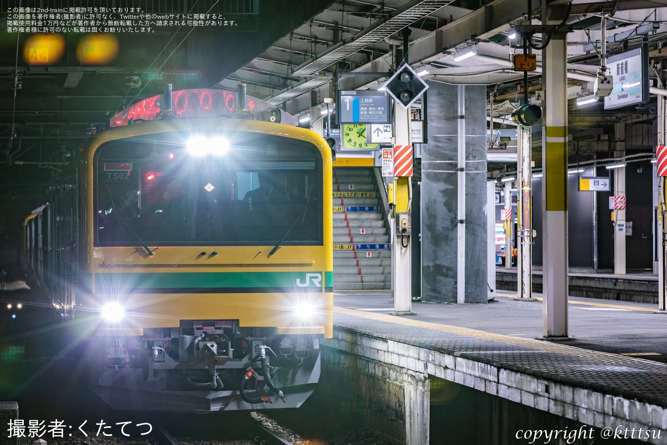 【JR東】GV-E197系の工臨が運転開始の拡大写真