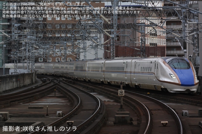 【JR東】E7系F27編成新幹線総合車両センター出場試運転