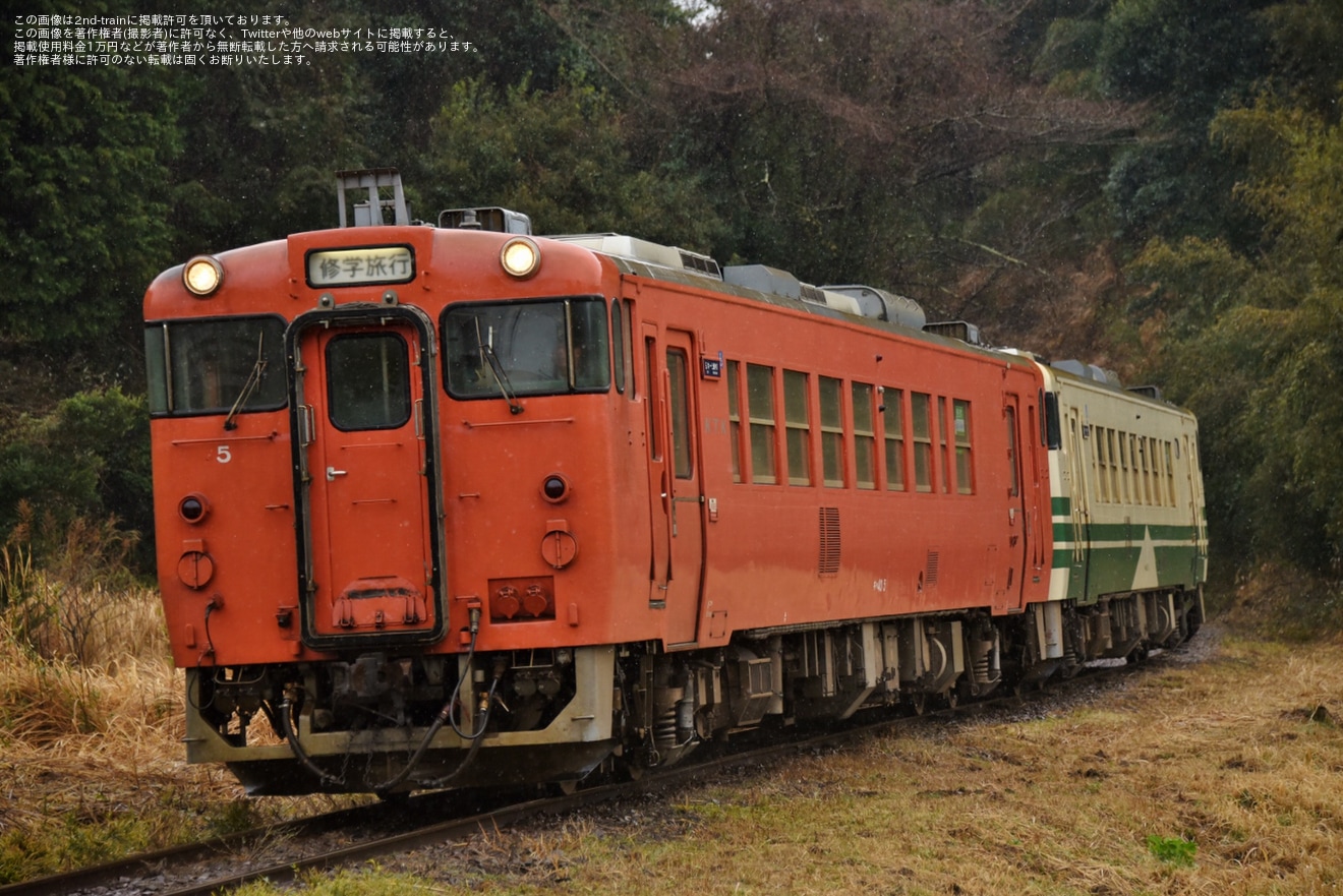 【小湊】「鉄旅タレント 伊藤桃と行く!小湊鐵道キハ40 大人の修学旅行!ミステリー駅へ(ほろ酔い編)」ツアー催行の拡大写真