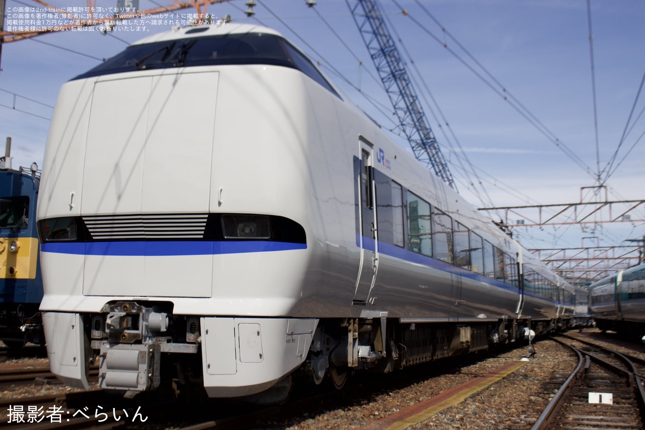 【JR西】サンダーバード色になったN03編成も公開「大阪来てな!TRAIN DAYS in 吹田総合車両所」開催の拡大写真