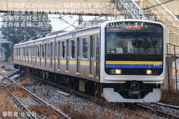 【JR東】東金・九十九里波乗りハーフマラソンに伴う臨時列車(2024)