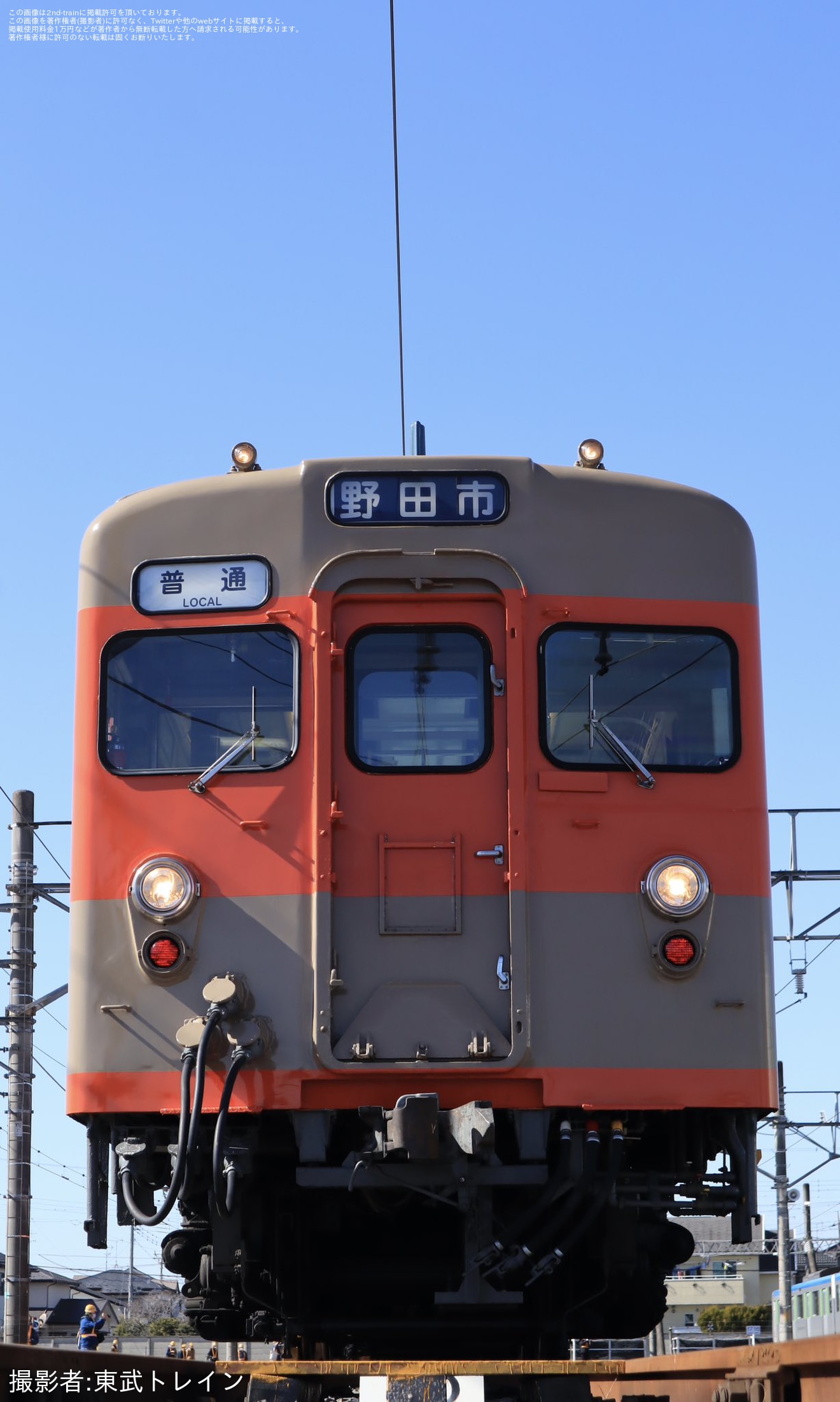 【東武】8000系8111Fの撮影会が開催の拡大写真