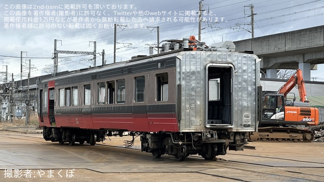 【JR東】狭軌用最後の719系「フルーティアふくしま」が解体開始を不明で撮影した写真