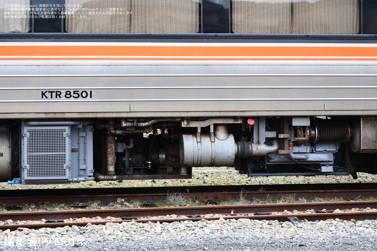 【京都丹後】KTR8500形KTR8501+KTR8502が回送の拡大写真