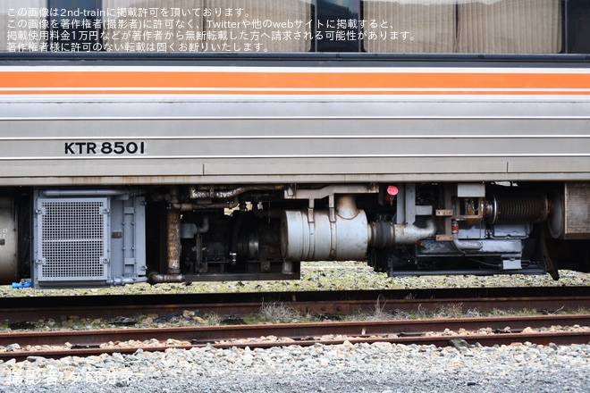 【京都丹後】KTR8500形KTR8501+KTR8502が回送を不明で撮影した写真