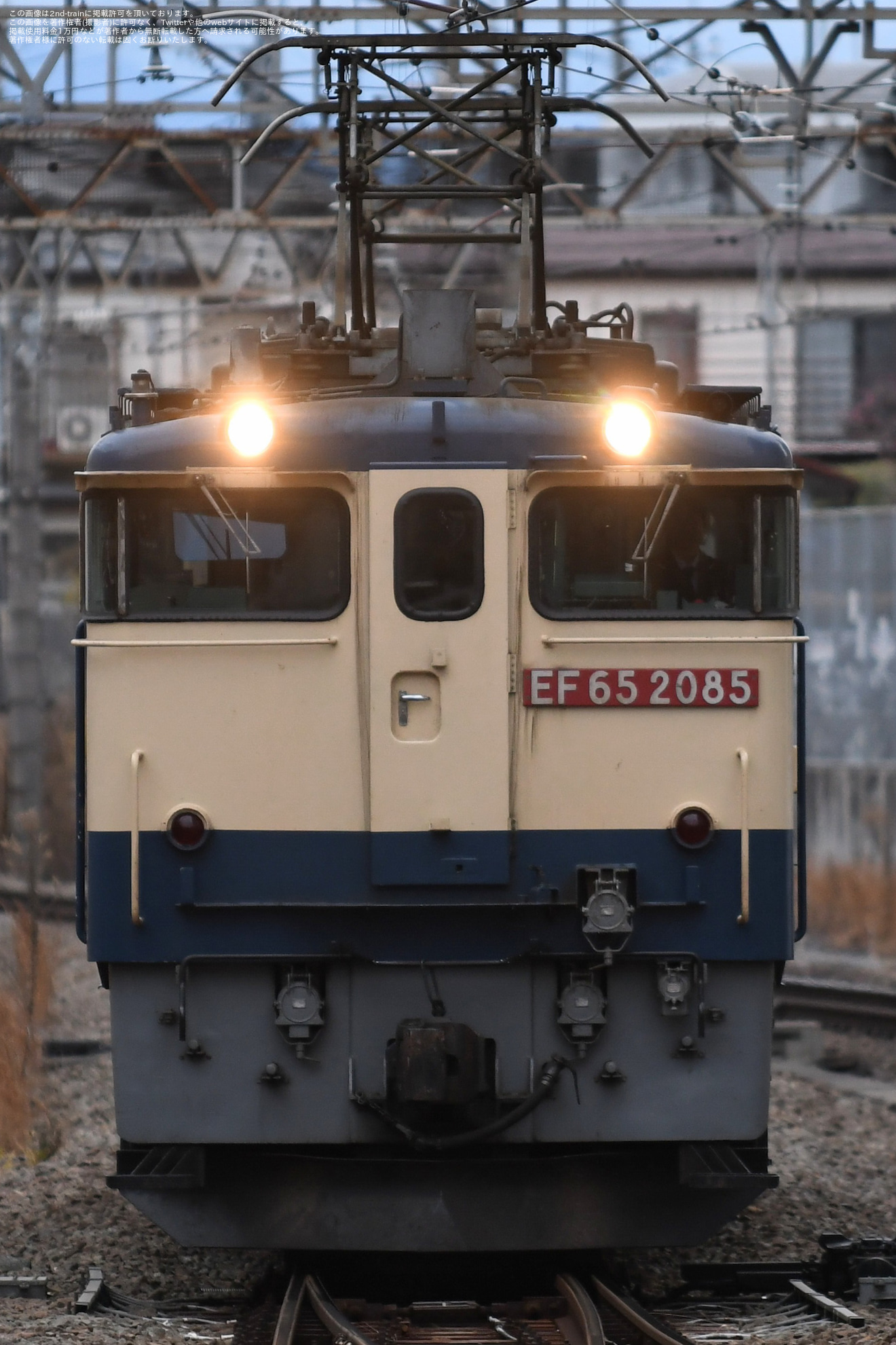 【西武】新101系1241F(伊豆箱根鉄道色)が多摩川線に向けて甲種輸送の拡大写真