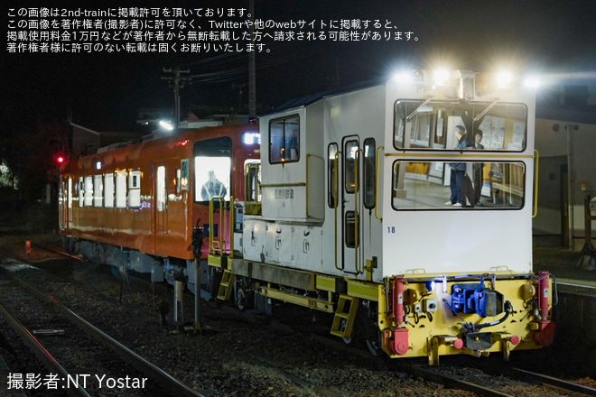 【長良川】ナガラ602美濃市駅から関駅へ回送を関駅で撮影した写真