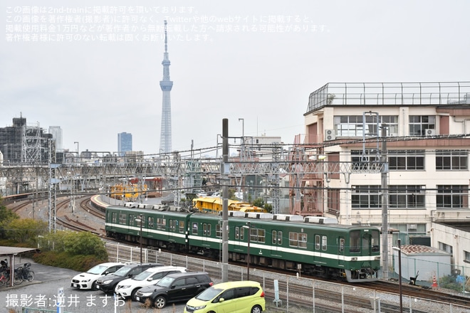 【東武】8000系8568Fが亀戸線から大師線へ回送