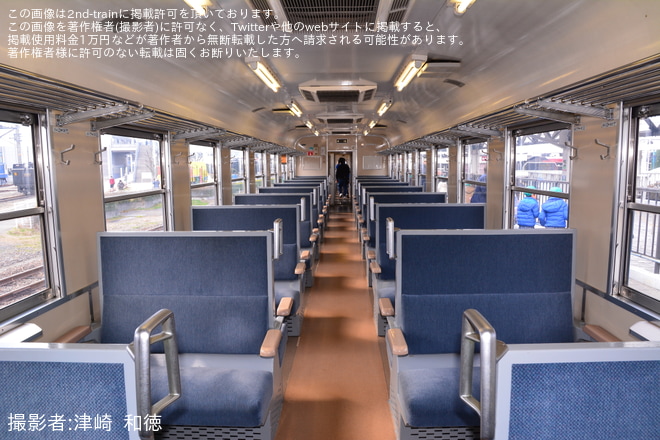 【JR西】DE10-1118牽引の12系客車乗車イベントが開催