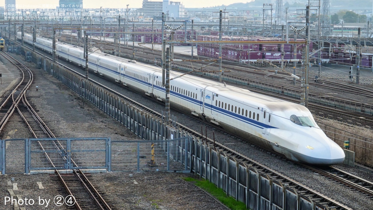 JR海】N700A(スモールA)X34編成が浜松工場へ廃車回送 |2nd-train鉄道