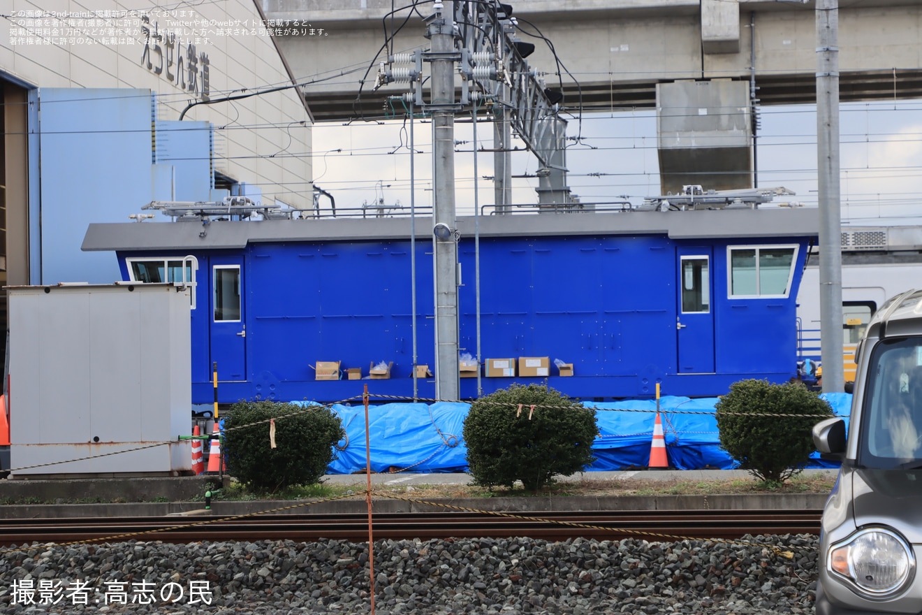 【えちぜん】ML521形ML521,ML522が廃車搬出・陸送の拡大写真