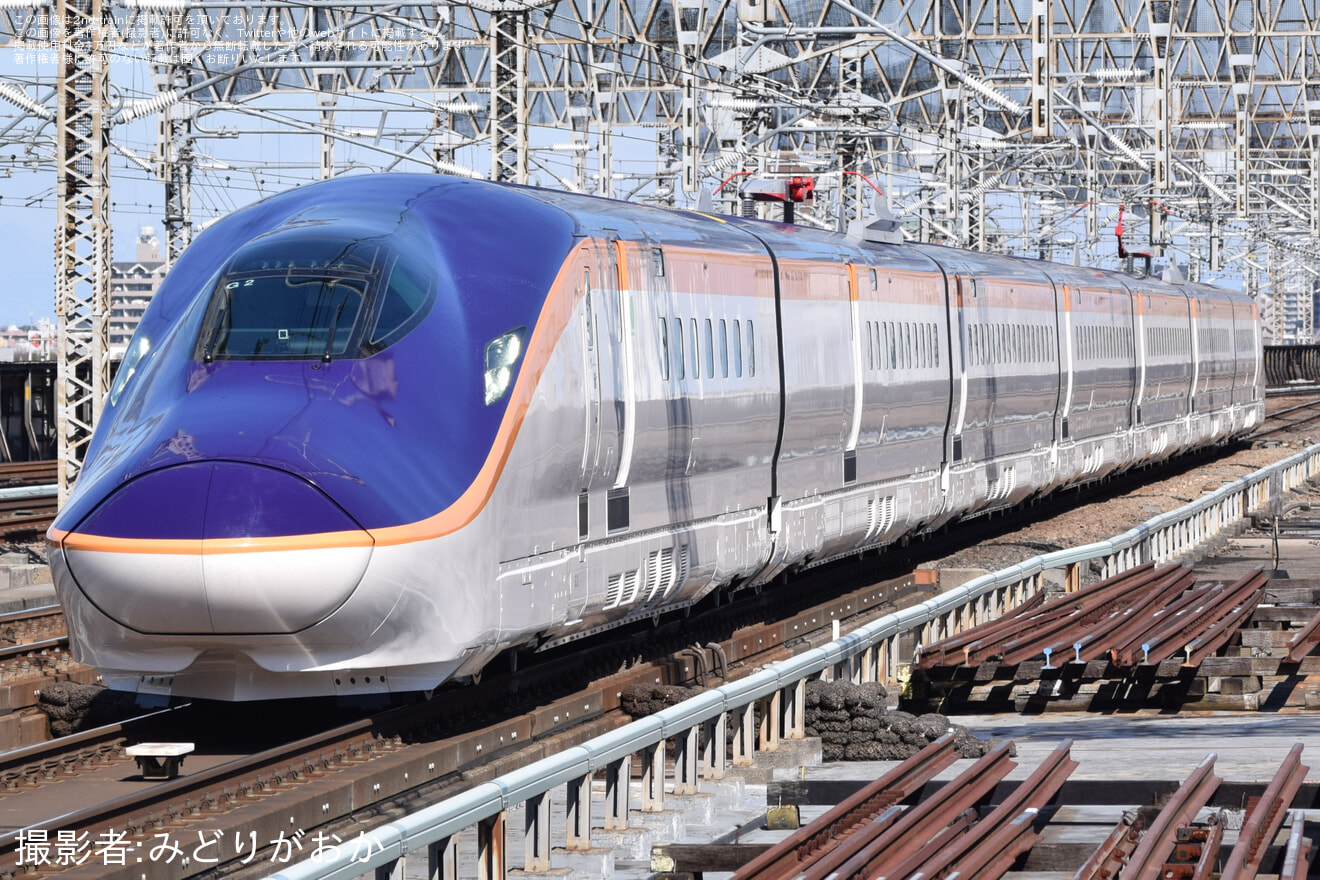 【JR東】上野〜郡山間「山形新幹線E8系試乗会」を開催の拡大写真