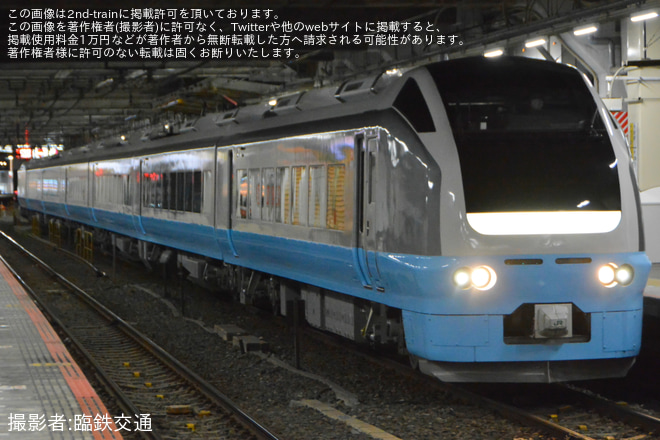 【JR東】E653系K71編成幕張車両センターへ回送を千葉駅で撮影した写真