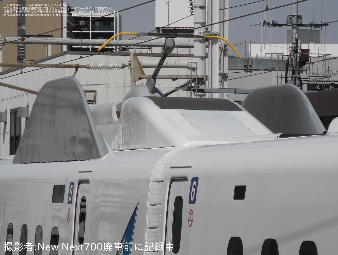 【JR海】N700A G48編成浜松工場出場試運転の拡大写真