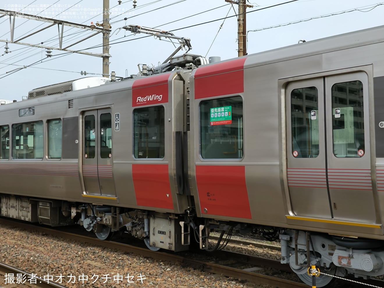 【JR西】227系A06編成下関総合車両所本所構内試運転の拡大写真