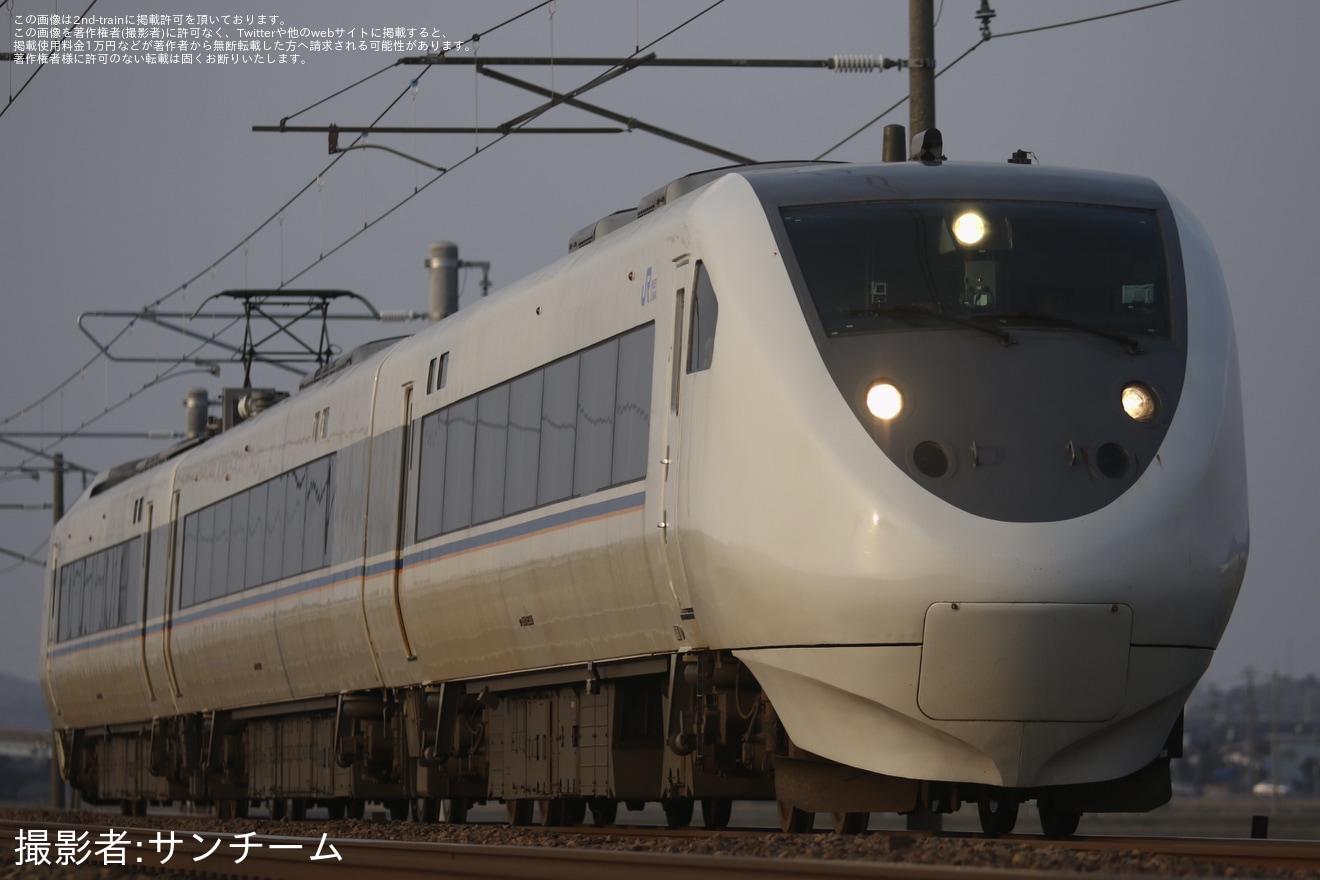 【JR西】681系N11編成が石川県から外へ回送の拡大写真