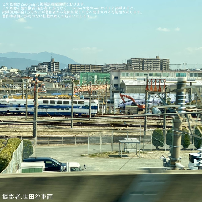 【JR西】博多総合車両所に保存されていたWIN350の500-906が解体開始