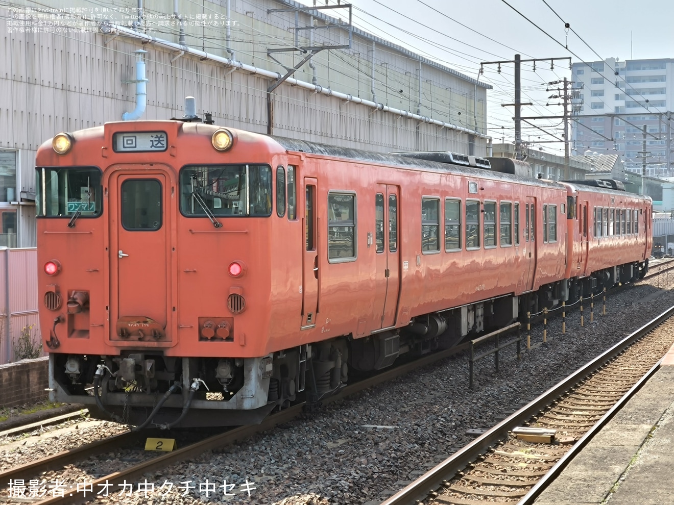 【JR西】キハ47-179下関総合車両所本所入場回送の拡大写真