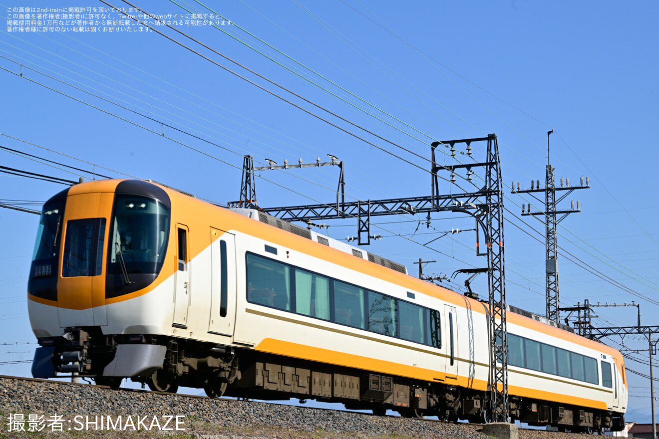 【近鉄】16600系 YT02 車輪交換に伴う試運転 の拡大写真
