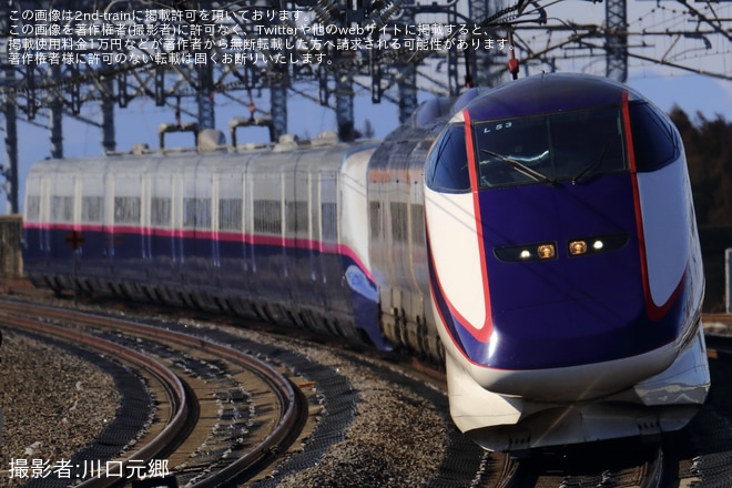 【JR東】E2系とE3系の「定期」併結運転終了を那須塩原駅で撮影した写真