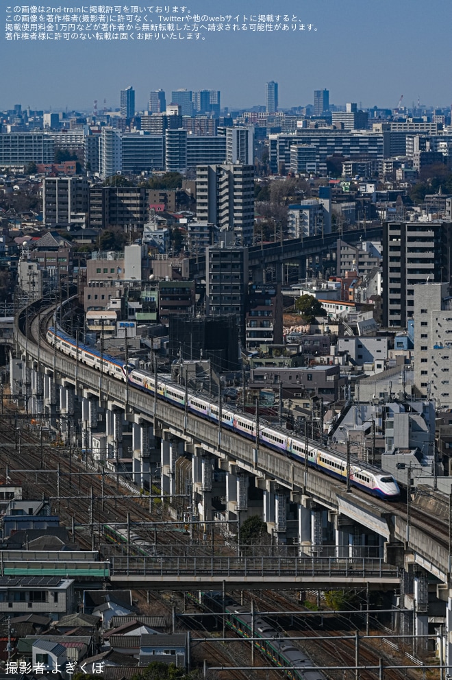 【JR東】E2系とE3系の「定期」併結運転終了を不明で撮影した写真