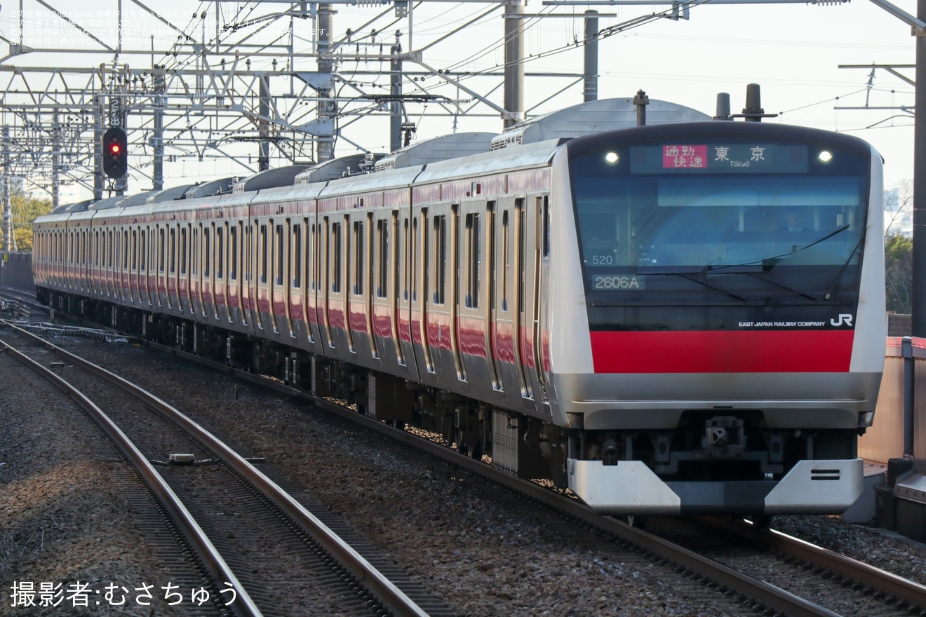 【JR東】京葉線の通勤快速が運行を終了の拡大写真