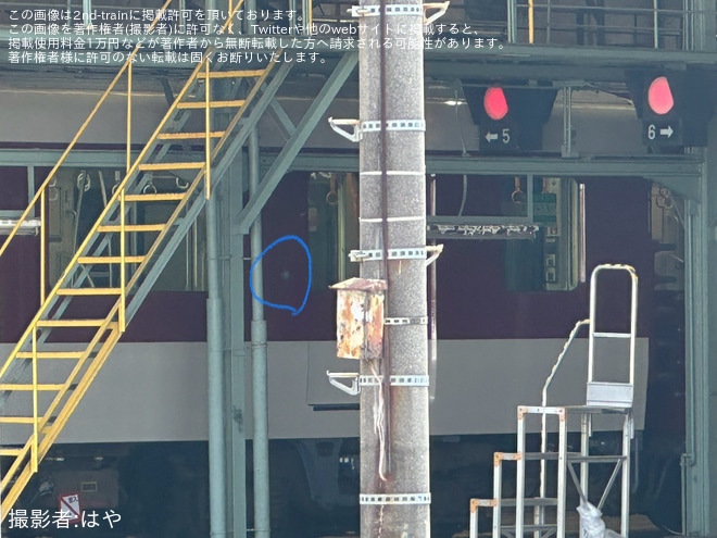 【近鉄】1233系VE37がワンマン運転対応と思われる仕様に工事中