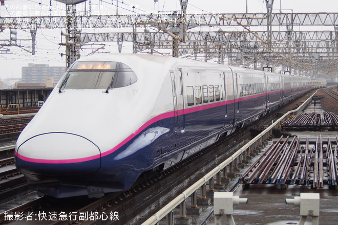 【JR東】E2系とE3系の「定期」併結運転終了を大宮駅で撮影した写真