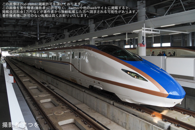 【JR西】北陸新幹線金沢〜敦賀間延伸を敦賀駅で撮影した写真