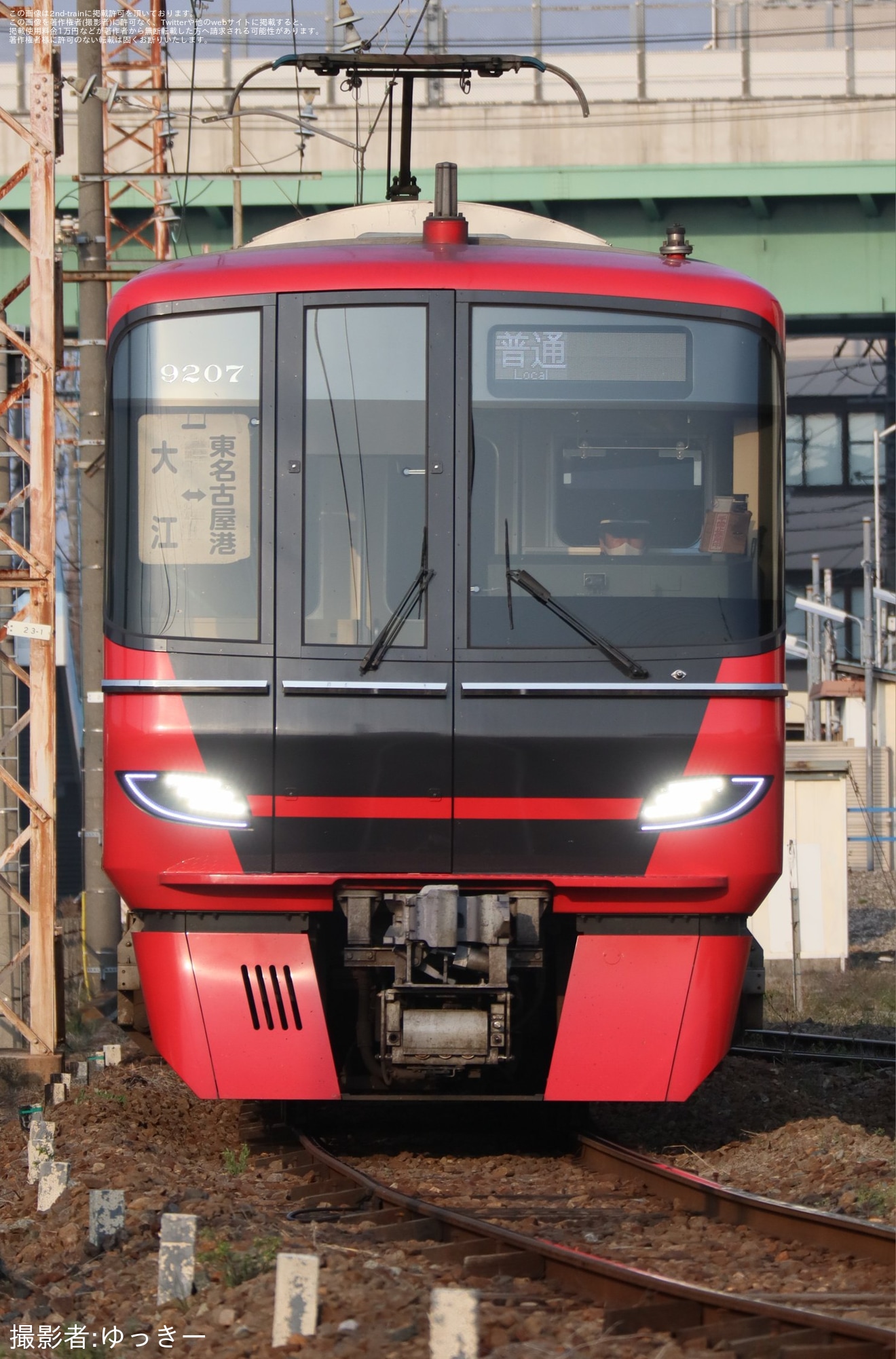 【名鉄】築港線の運用が9100系にの拡大写真