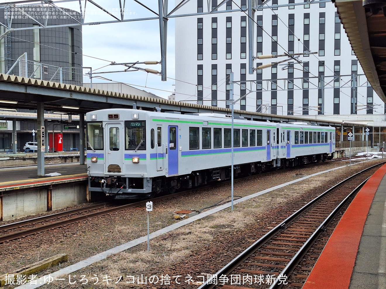 【JR北】キハ150形が函館地区での運用を開始の拡大写真