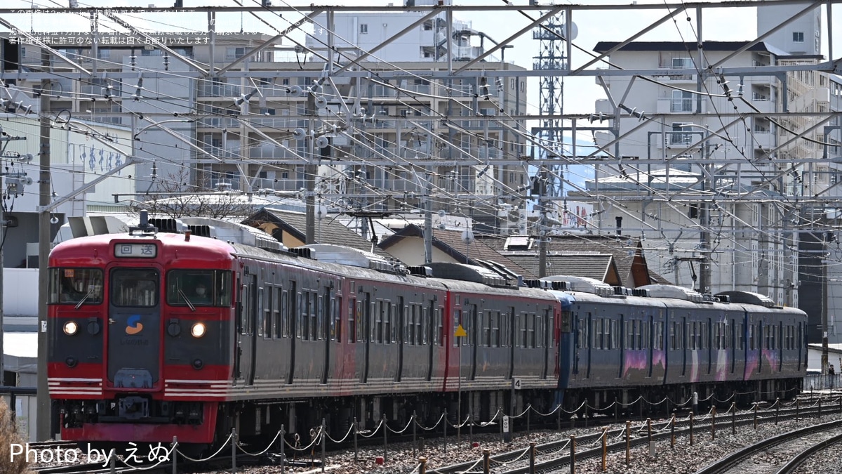 しな鉄】115系S14編成+S2編成「晴星(はれぼし)」廃車回送 |2nd-train