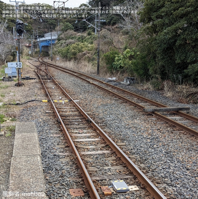 【JR東】ダイヤ改正で太海駅が棒線化を太海駅で撮影した写真