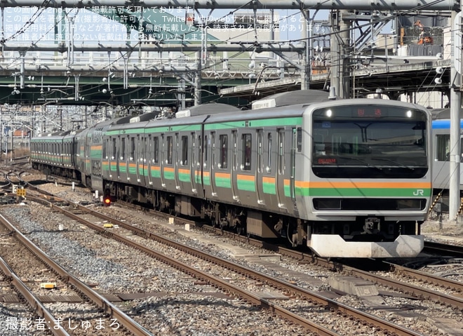 【JR東】E231系U526編成東京総合車両センター入場回送