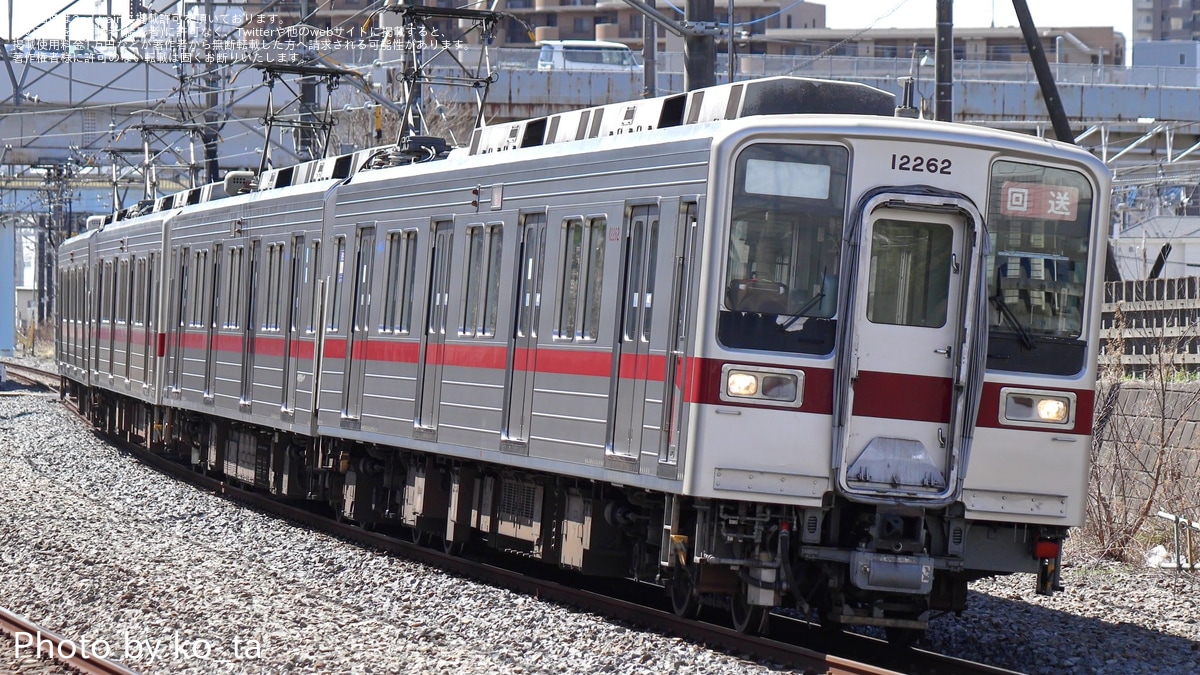 東武】10030型11262F+11254F津覇車輌へ入場のため回送 |2nd-train鉄道