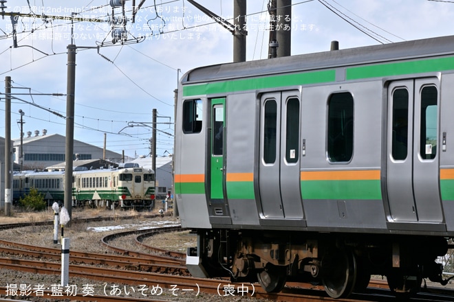 【JR東】E231系S-05編成秋田総合車両センター構内試運転