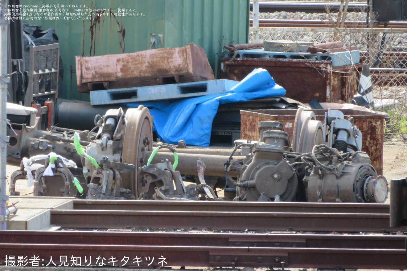 【JR西】博多総合車両所に保存されていたWIN350の500-906が解体終了への拡大写真