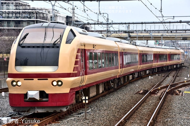 【JR東】特急「鎌倉」がE653系K70編成で運転を吉川美南駅で撮影した写真