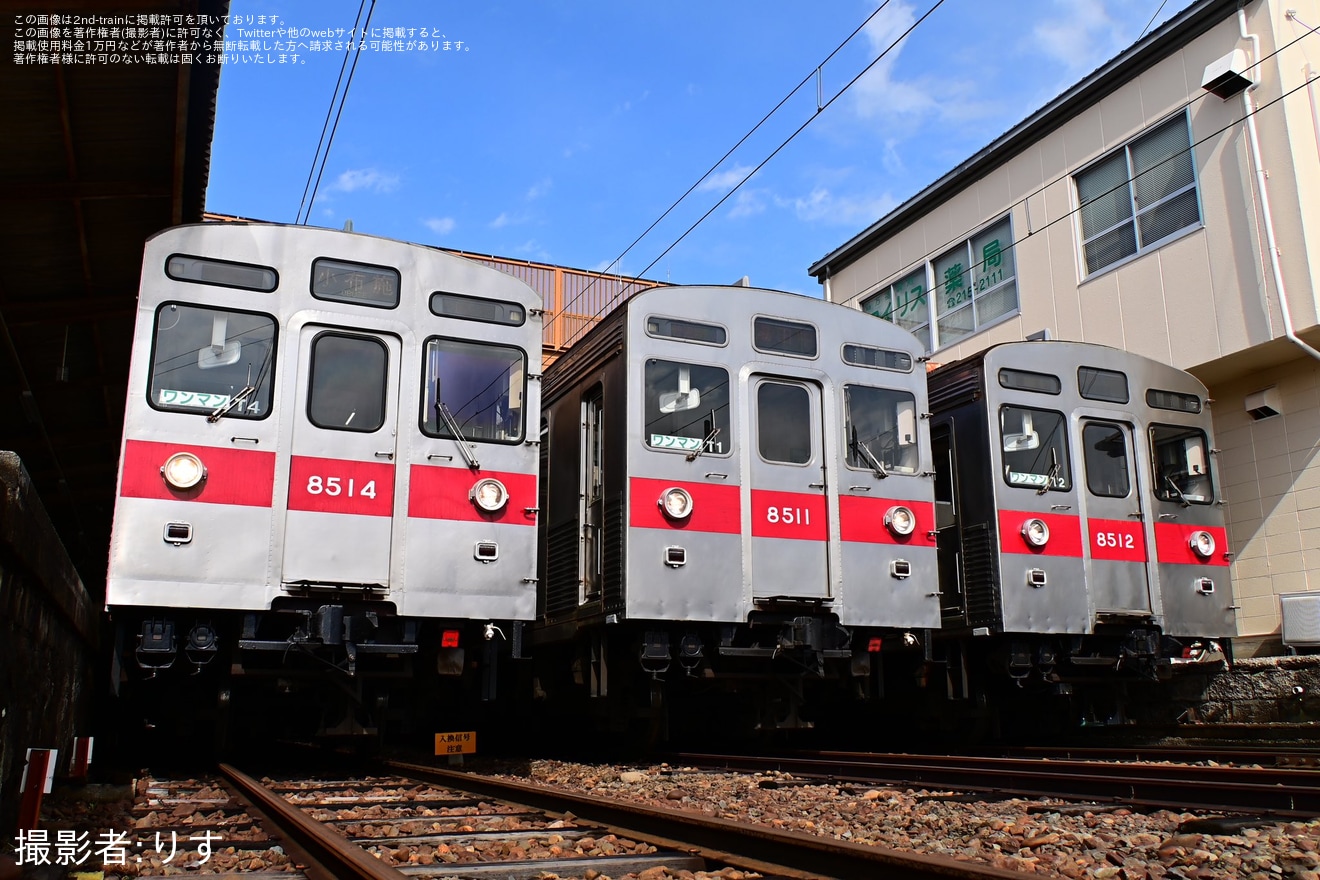 【長電】「8500系撮影会＆貸切乗車イベント」が催行の拡大写真