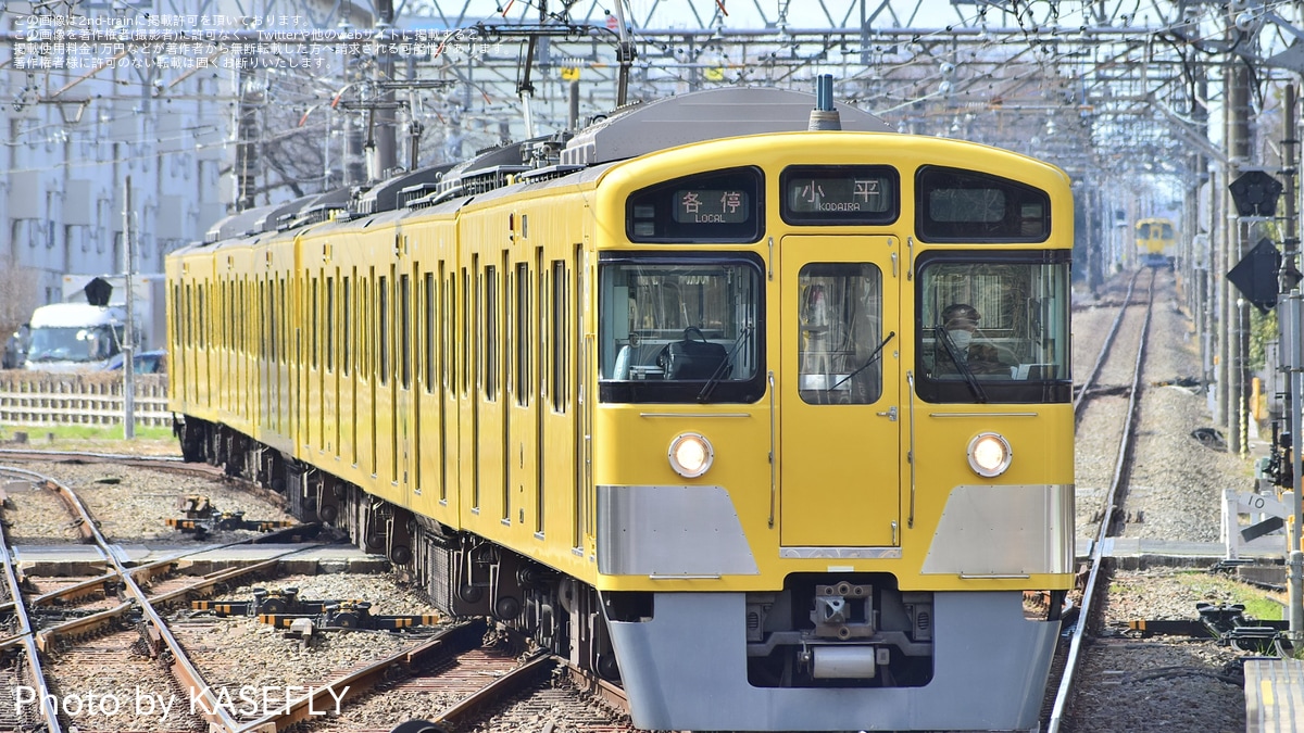 西武】2000系2049Fの行先表示器がフルカラーLED化 |2nd-train鉄道ニュース
