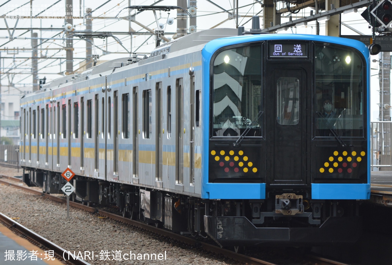 【JR東】E131系T6編成が東海道貨物線で試運転の拡大写真