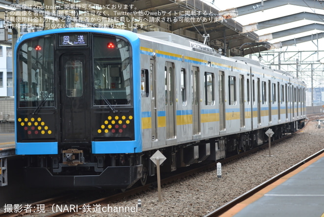 【JR東】E131系T6編成が東海道貨物線で試運転を武蔵中原駅で撮影した写真