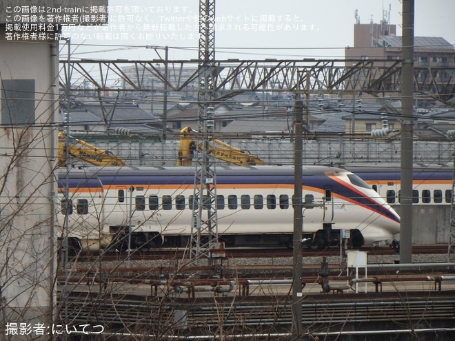 【JR東】E3系L53編成が新潟新幹線車両センターの解体線へ