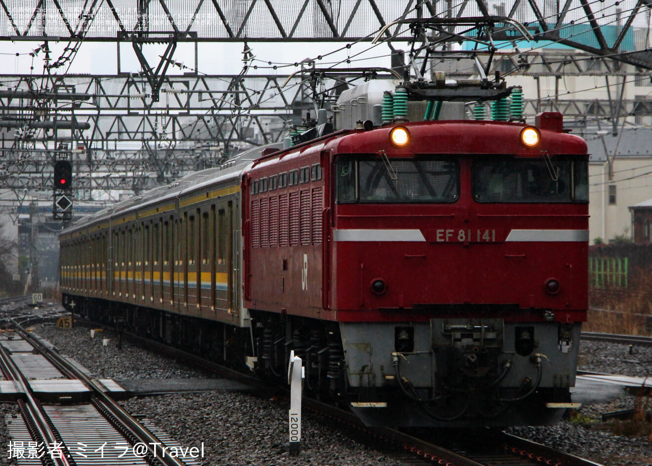 【JR東】205系ナハT16編成+ナハT12編成郡山総合車両センターへ配給輸送の拡大写真