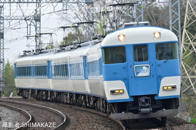 【近鉄】神宮奉納大相撲 団体専用列車を小俣～宮町間で撮影した写真
