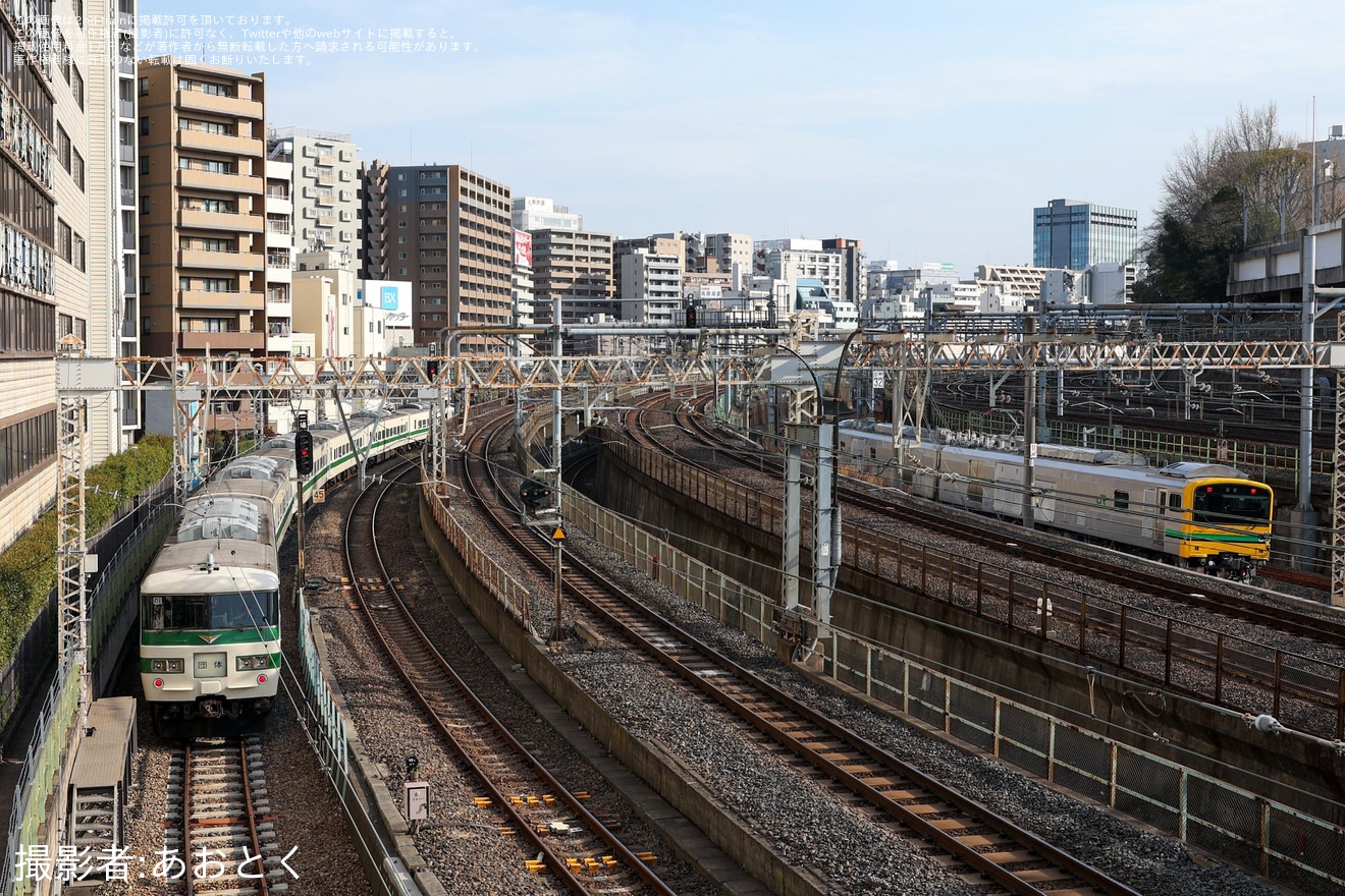 【JR東】185系C1編成を使用した「上野運輸区乗務員・上野駅社員と行く、185系回送ルートの旅」が催行の拡大写真