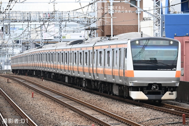【JR東】E233系T3編成東京総合車両センター入場回送