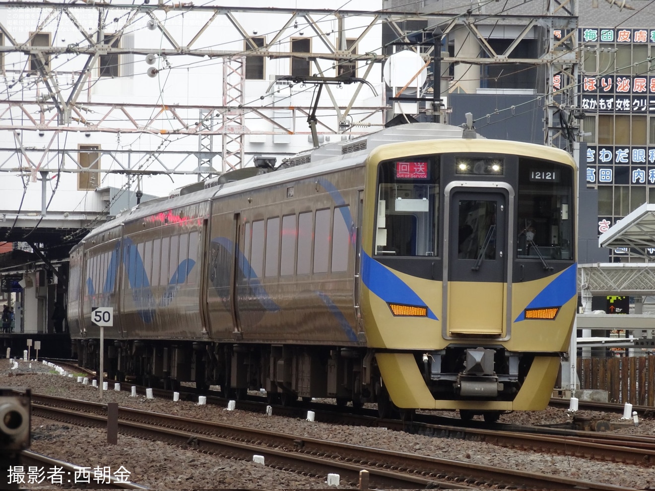 【泉北】12000系12021Fが千代田工場へ入場回送の拡大写真