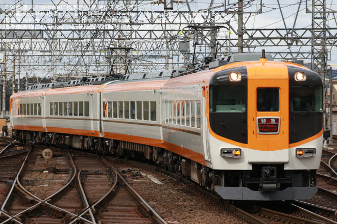 【近鉄】12410系 NN14五位堂検修車庫出場試運転を名張駅で撮影した写真
